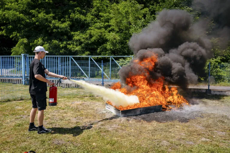 gaszenie pożaru