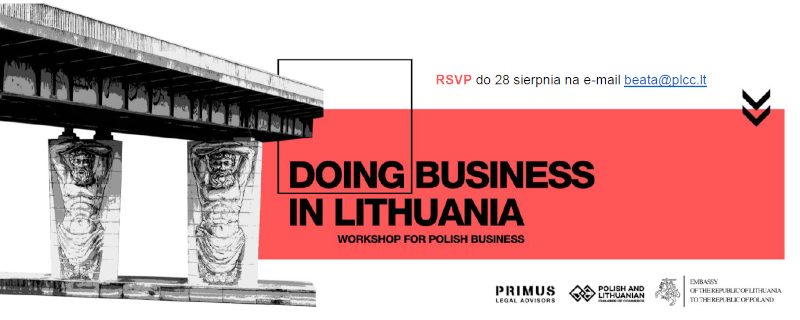 Doing business in Lithuania, 30 sierpnia 2022