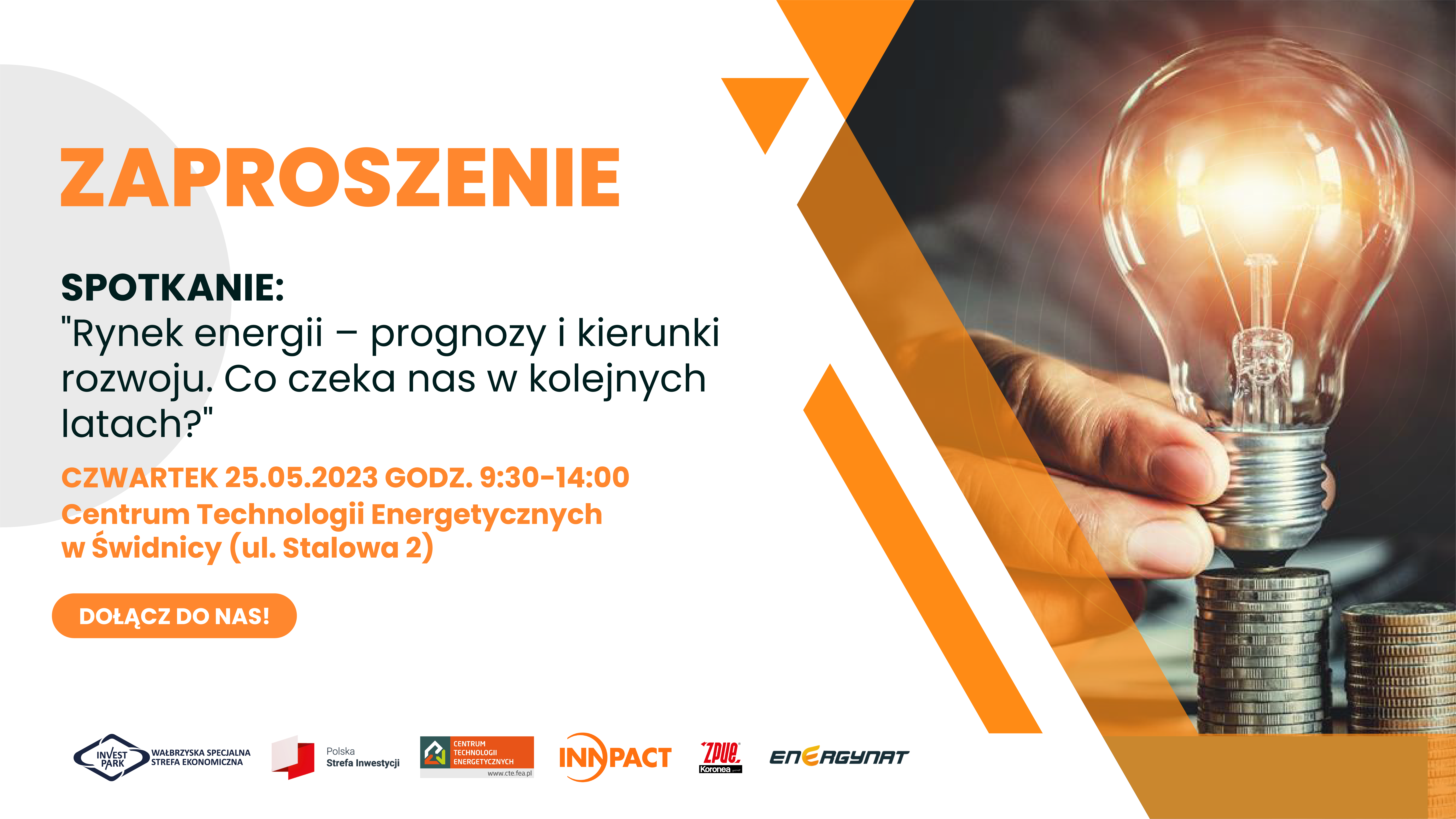 Podsumowanie: Spotkanie grupy zakupowej, Rynek Energii - 25 maja | 9:30, Centrum Technologii Energetycznych w Świdnicy (ul. Stalowa 2)