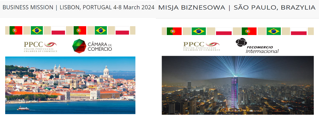 Misje biznesowe Portugalia i Brazylia 2024