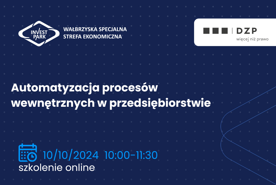 Webinar: Automatyzacja procesów wewnętrznych w przedsiębiorstwie