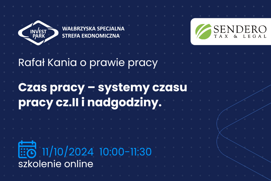 Webinar: Czas pracy – systemy czasu pracy część II i nadgodziny